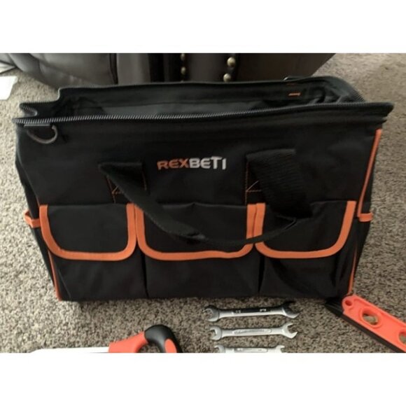 219-Piece Premium Tool Kit with 16 inch Tool Bag Steel Home Repairing Tools
